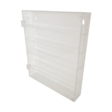 5 Tier Acrylic Display Case Transparent Storage Organizer for Collecto