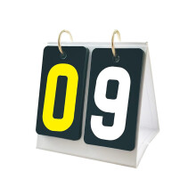 Tabletop Score Flipper 2 Digit Multi Sports Scoreboard for Tennis Team