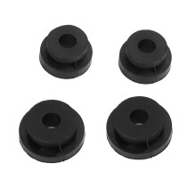 4 Pieces Black Radiator Mounting Rubber Grommets Durable for Land Rove