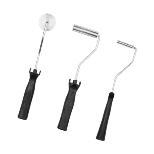 3Pcs Fiberglass Rollers Tools Laminating Roller for Resin DIY Project