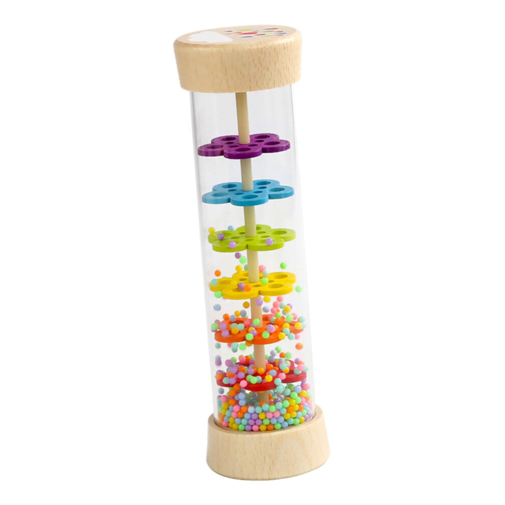 Rainmaker Music Art Colorful Beaded Raindrop for Baby Airplane Toy Pre