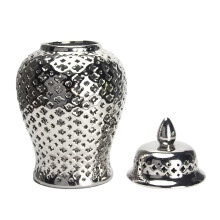 Temple Jar Vase with Lid Multi living Room Decor Porcelain Ginger Jar