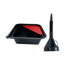 Oil Drain Container Prevents Spills Heavy Duty 9L Car Oil Drip Catchin
