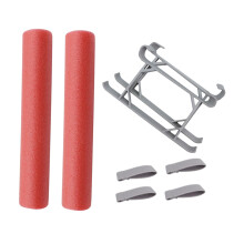 Landing Gear & Float Bar Guard with Straps for Mini 3/4 Pro Drone Quad