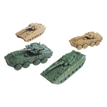 4x 1/144 Scale Modern Tank Model Vehicle Model Toy for Girls Adults Ch