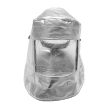Fire Resistant Helmet Portable Face Shield Hood for Metallurgy Furnace