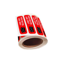 500 for Rectal Use Only Stickers Waterproof Permanent Adhesion Joke St
