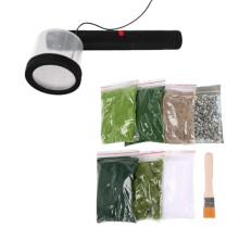 Electrostatic Flocking Machine Kits Decorative Tools Static Grass Appl
