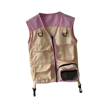 Kids Explorer Vest Soft Cargo Vest for Scientific Exploration Hiking F