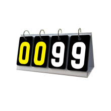 Flip Score Board Scorekeeper Sports Scoreboard for Baseball Volleyball