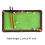 1:64 Scale Pool Table Model Mini Props for City Street Scene Sand Tabl 2