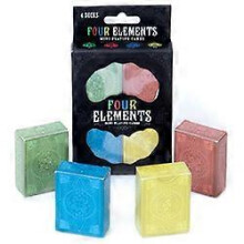 (As show, One size) Four Elements Mini Playing Cards 4-pack