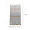 Expanding Sewing Gauge Button Guide for Window Curtain Pleats Button M 2