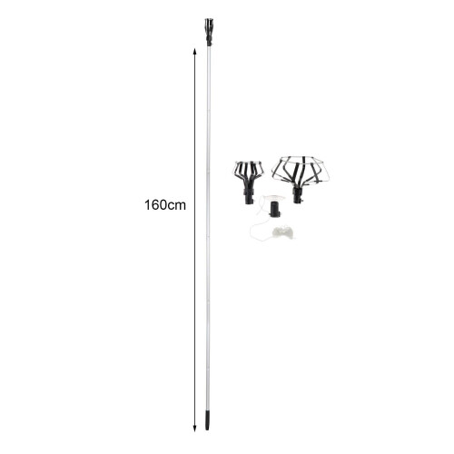 Light Bulb Changer Compatible with Basket and Suction Cup for Office C 1