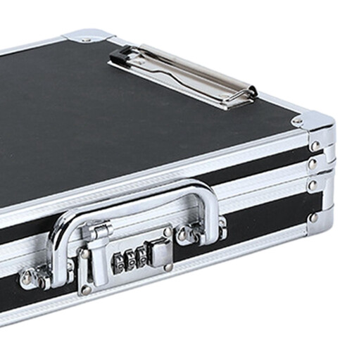 Aluminum Carrying Case Mini Aluminum Case Toolbox for Small Tech Acces 2