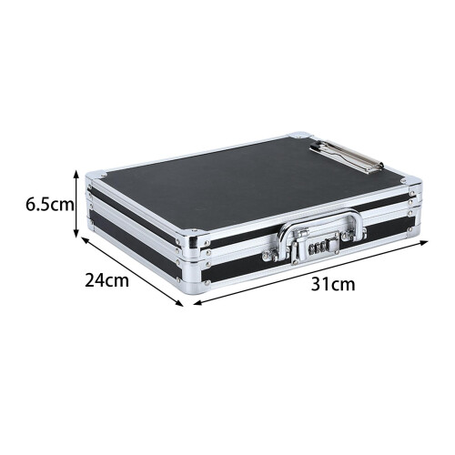 Aluminum Carrying Case Mini Aluminum Case Toolbox for Small Tech Acces 1