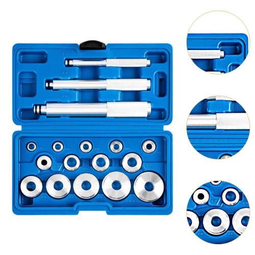 17 Pieces Seal Installer Replacement Bearing Puller Wheel Bearing Pres 2