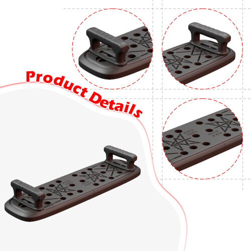 Multifunction Pushup Training Board Workout Anti Slip Home Strength Tr 2