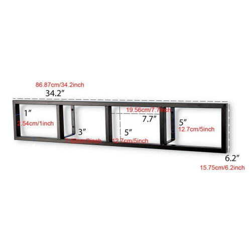 CD DVD Storage Rack Organization Wall Mount for Offices Homes Cd Dvd S 1