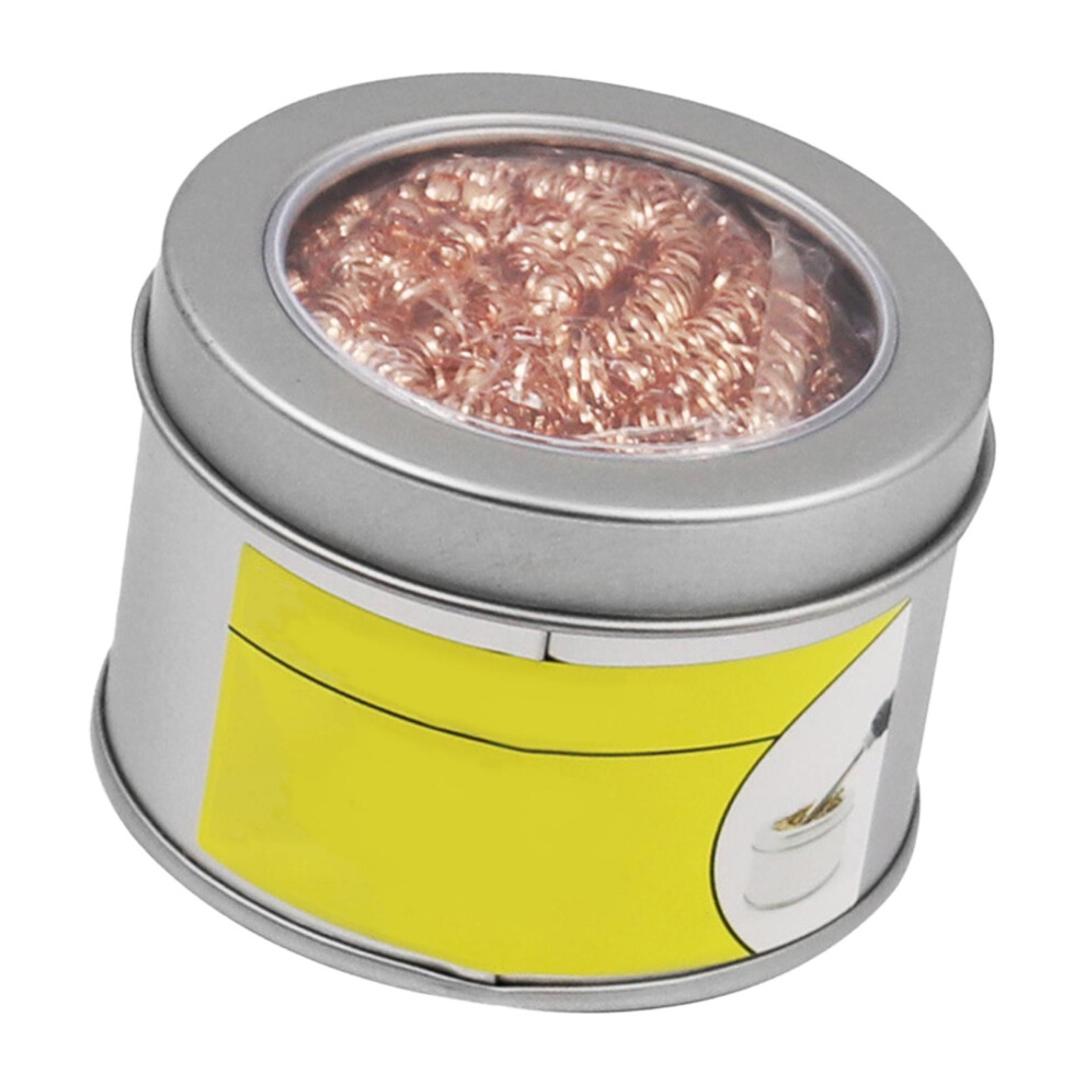 Soldering Tip Copper Wire Cleaning Ball And Base Soldering Tip Cleaner 785621942259