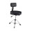 Drum Throne with Backrest Portable Saddle Drum Seat for Adults Drummer 1