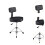 Drum Throne with Backrest Portable Saddle Drum Seat for Adults Drummer 3