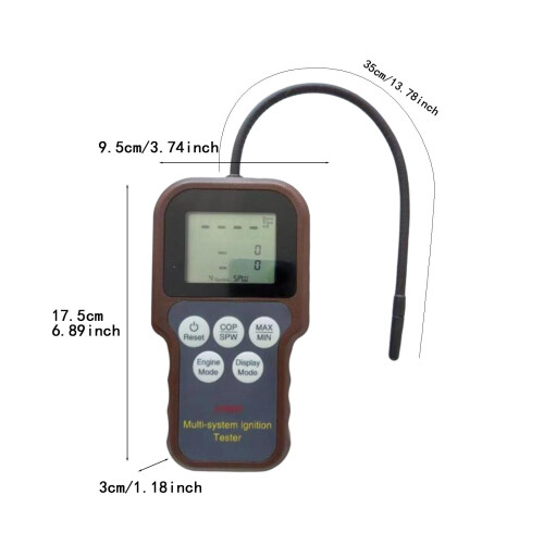 Car Ignition Tester Analyzer Professional Ignition Coil Tester for Aut 1