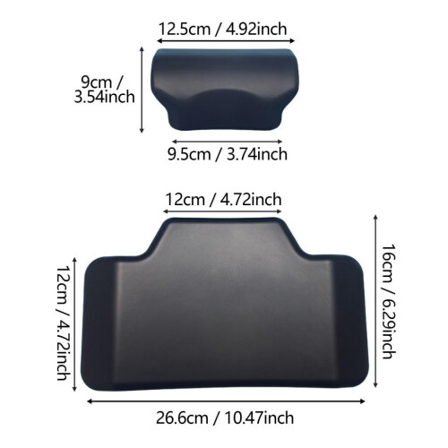 Passenger Backrest Back Pad Storage Box Back Cushion Motorcycle Back C 1
