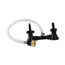 Bottle Washer Sink Attachment Washing Tool Double Nozzle for Kitchen L