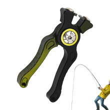 Angelschere  Angeldrahtschere, fishing line scissors, portable, nonslip grip, multifunctional, CA Dunkelgrn