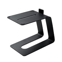 Tabletop Computer Speaker Stand Rack C Shaped with Vibration Absorptio