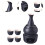 Ceramic Sake Set Cups with Warmer Drinkware Porcelain Pottery for Home 3
