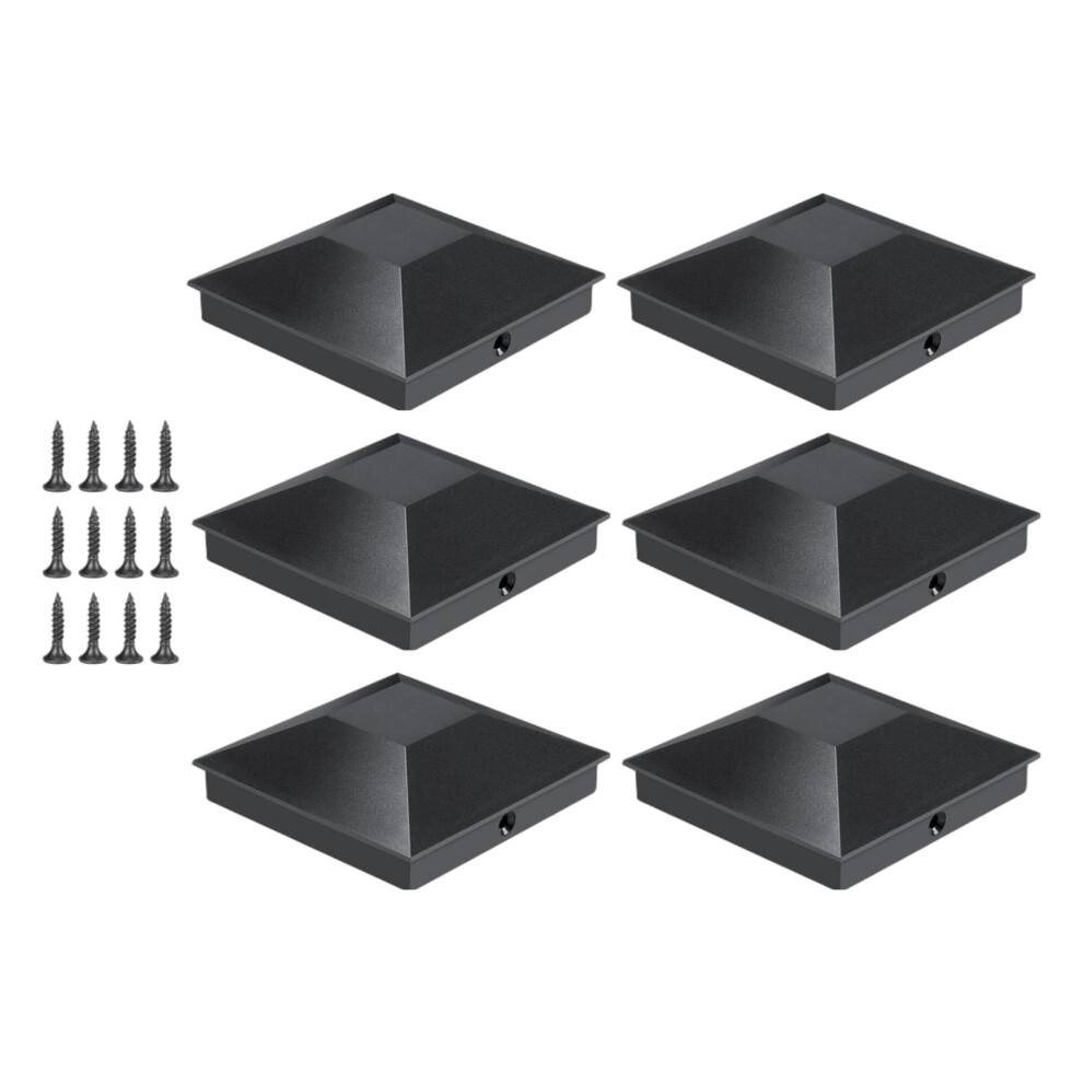 6Pcs Pyramid Post Caps Covers For 4X4 Deck Garden Decking Fence Post T 558170527310
