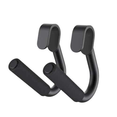 2 Pieces Grip Handles for Pull up for Barbells and Resistance Bands Ex