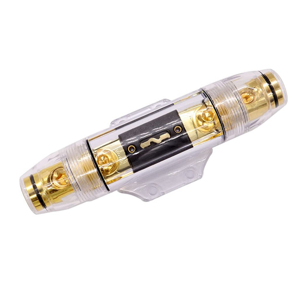 Car Audio Power Fuses Holder, 100A Stereo Distribution Block Box In-Line Anl Fuse Holder 9412369516923