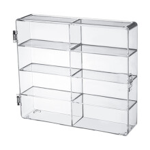 Display Case Stand Storage Case for Collectibles Minifigure Action Fig