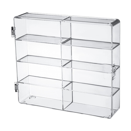 Display Case Stand Storage Case for Collectibles Minifigure Action Fig