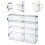 Display Case Stand Storage Case for Collectibles Minifigure Action Fig 3