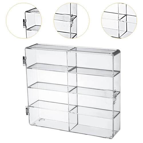 Display Case Stand Storage Case for Collectibles Minifigure Action Fig 2