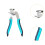 Car Door Panel Clip Plier Tool Generic Auto Body Tool Diagonal Cutting 3