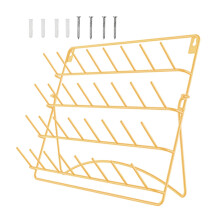 Sewing Thread Rack Metal Knitting Display Organizer Iron Cones Thread