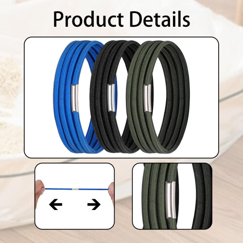 3Pcs Trash Can Bands Multipurpose Use Rubber Bands for Outdoor Tables 2