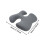 Massage Chest Pillow Memory Foam Soft Beauty Salon Support for Office 2