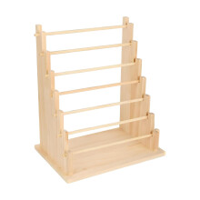 Wooden Ribbon Organizer Bracelet Holder for Bow Making Supplies Flower