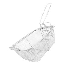 Stainless Steel Fryer Basket Food Strainer for Chicken Wing Barbecue K