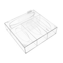 Storage Bag Organizer Clear Sandwich Bags Organizer for Gallon Quart