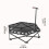 Foldable Trampoline Gift Toy Folding Mini Trampoline for Indoor Workou 2