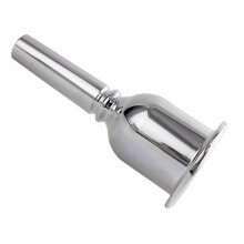 Tuba Mouthpiece for Beginners Mouth Gift for Music Lovers Silver Plate