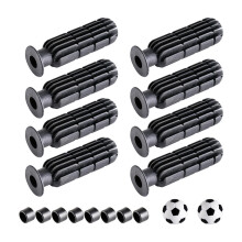 8x Foosball Grips Components Kids Comfortable Gripping Practical Repla
