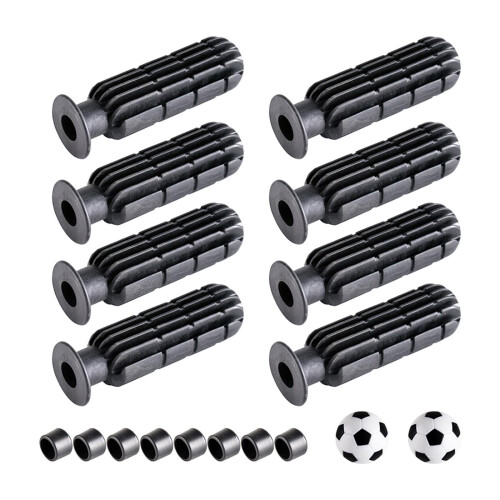 8x Foosball Grips Components Kids Comfortable Gripping Practical Repla